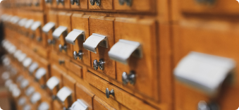 bibliothèque de données